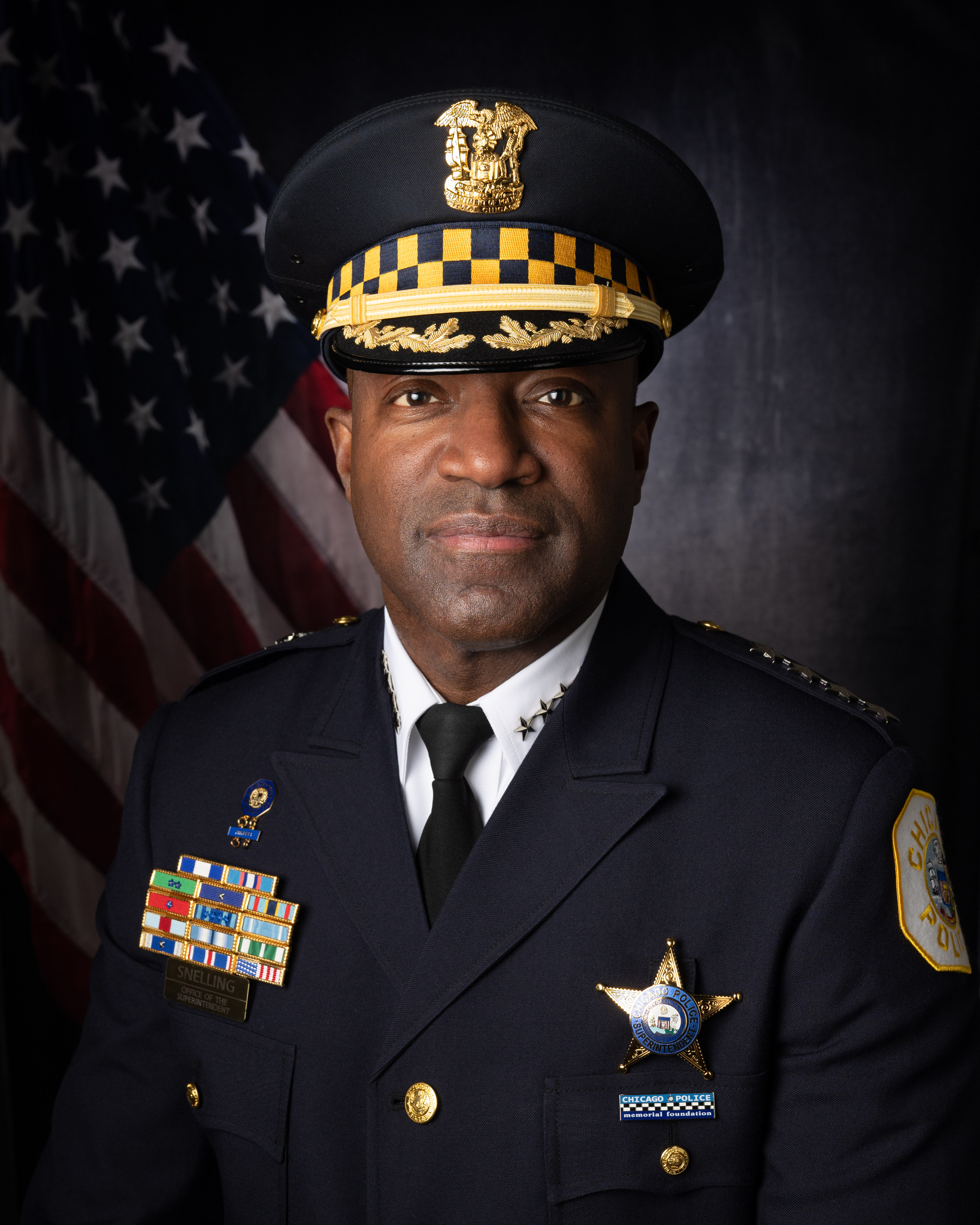 Superintendent of Police Larry B. Snelling